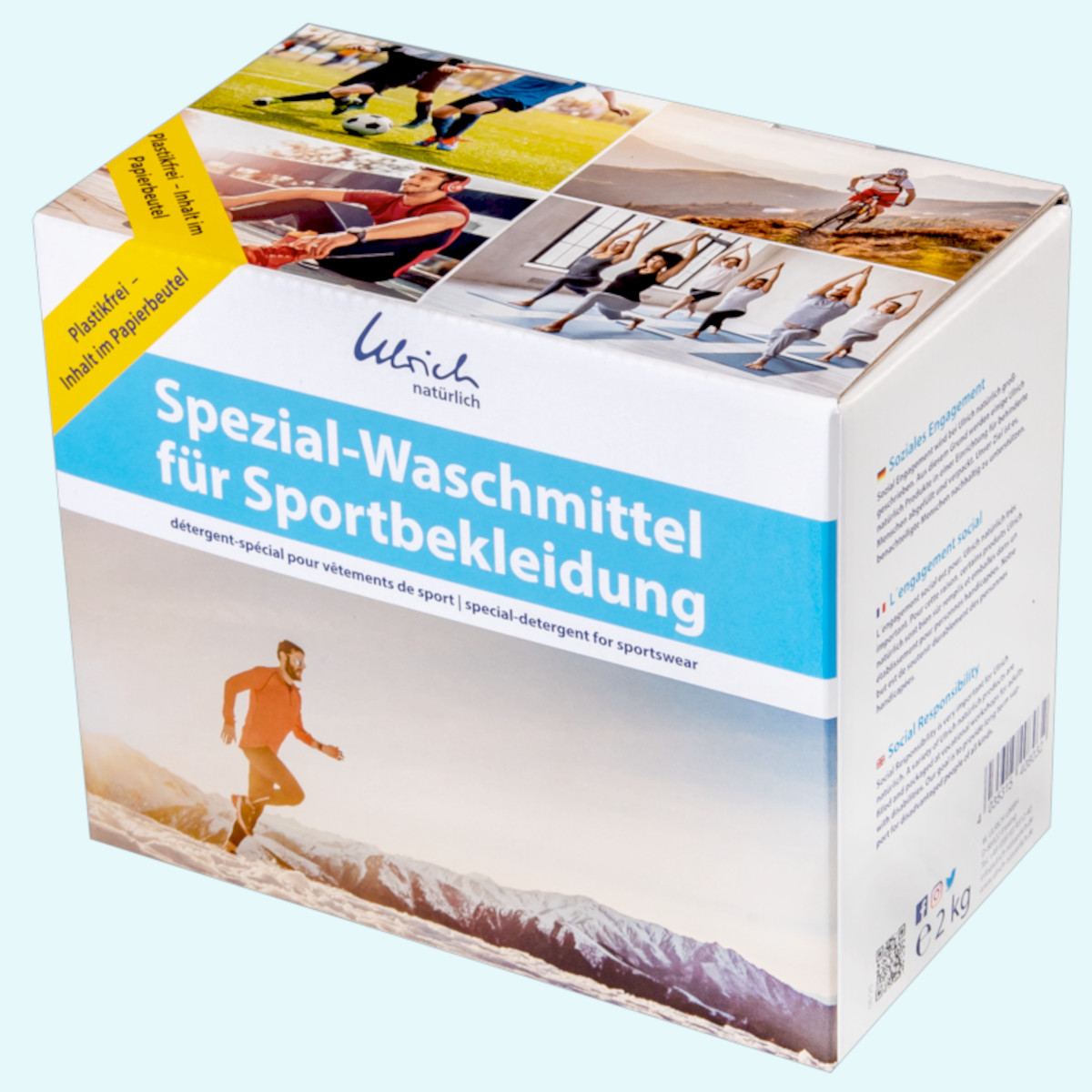 Ulrich natürlich Spezial-Waschmittel für Sportbekleidung - 2kg Box