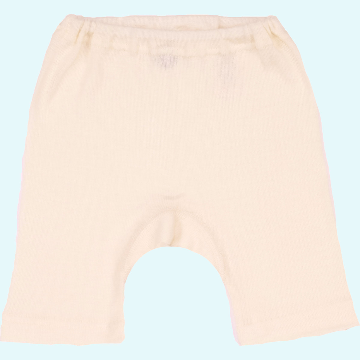 Kinder Shorts/Bermuda Wolle Seide natur GOTS