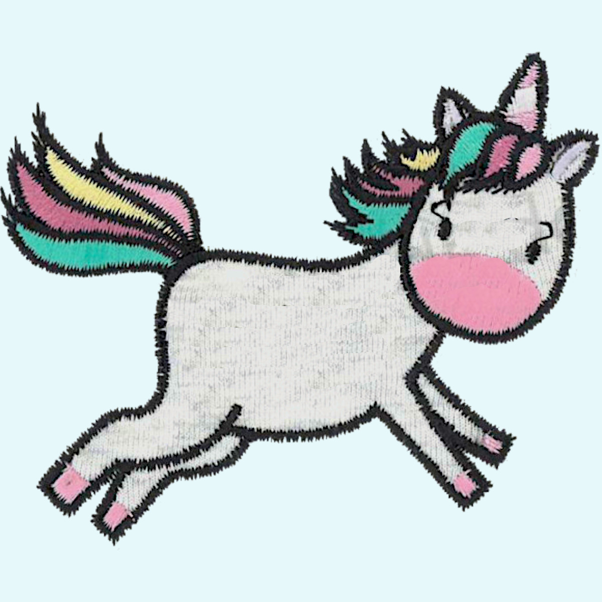 🦄 Fliegendes Einhorn 🦄 Bügelapplikation 🦄 Einfach Aufbügeln!