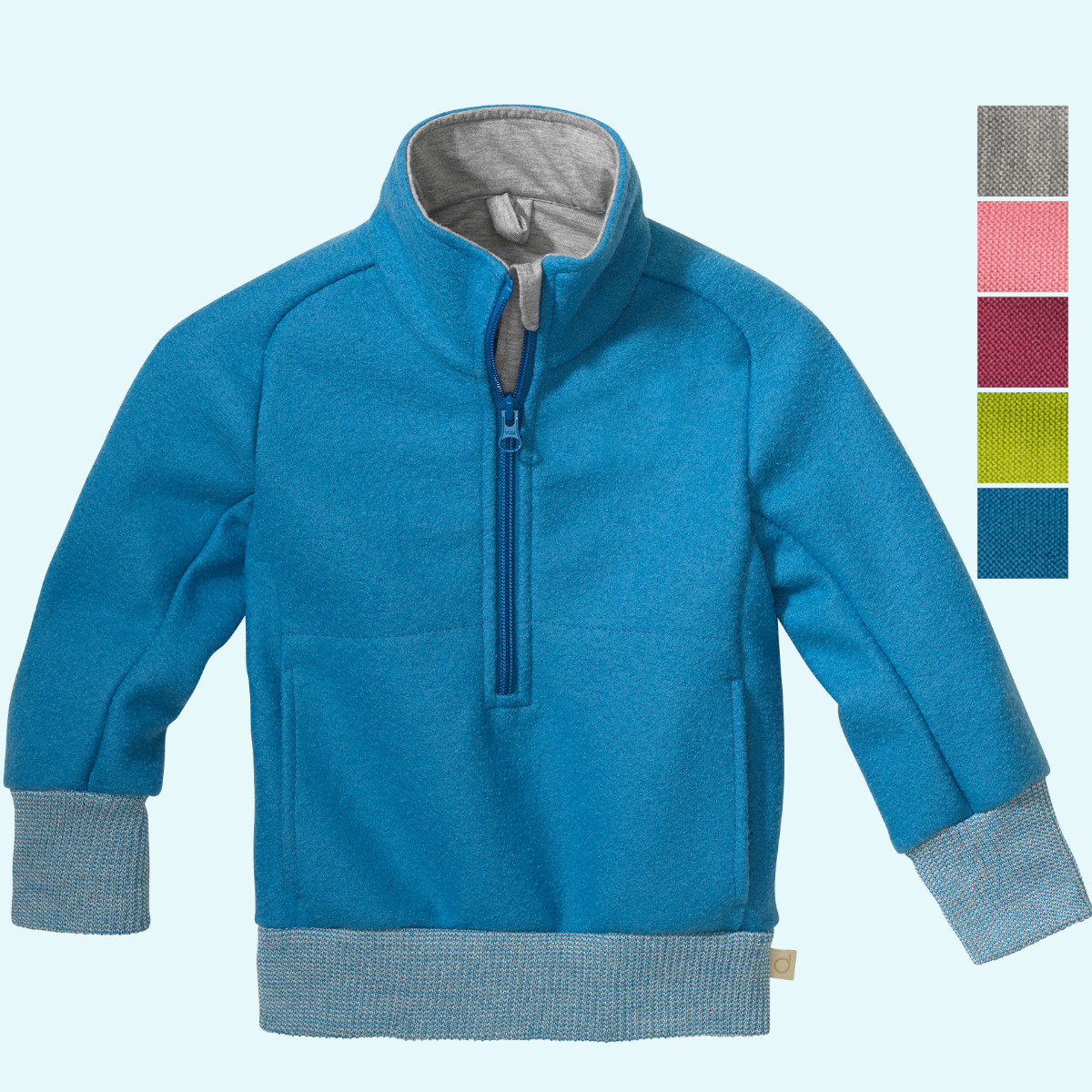 Walk Troyer - Pullover aus kbT Wolle BIO Schurwolle GOTS von Disana