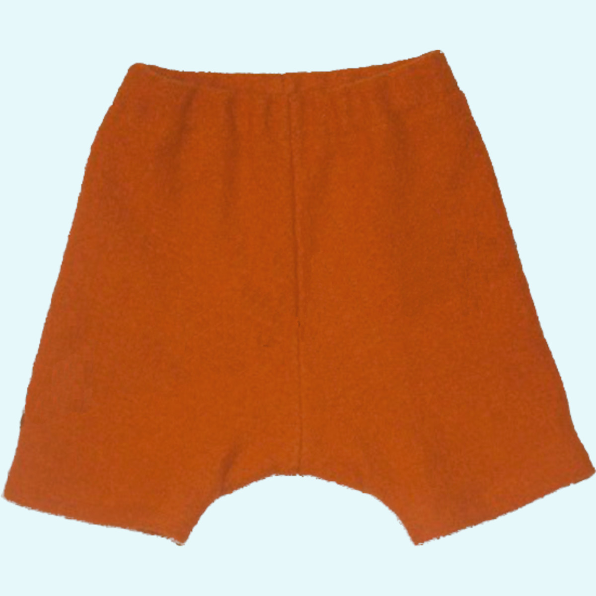 Baby-Shortie - Wollüberhose - Mini-Shortie - Walkhose aus reinem Schurwollwalk 