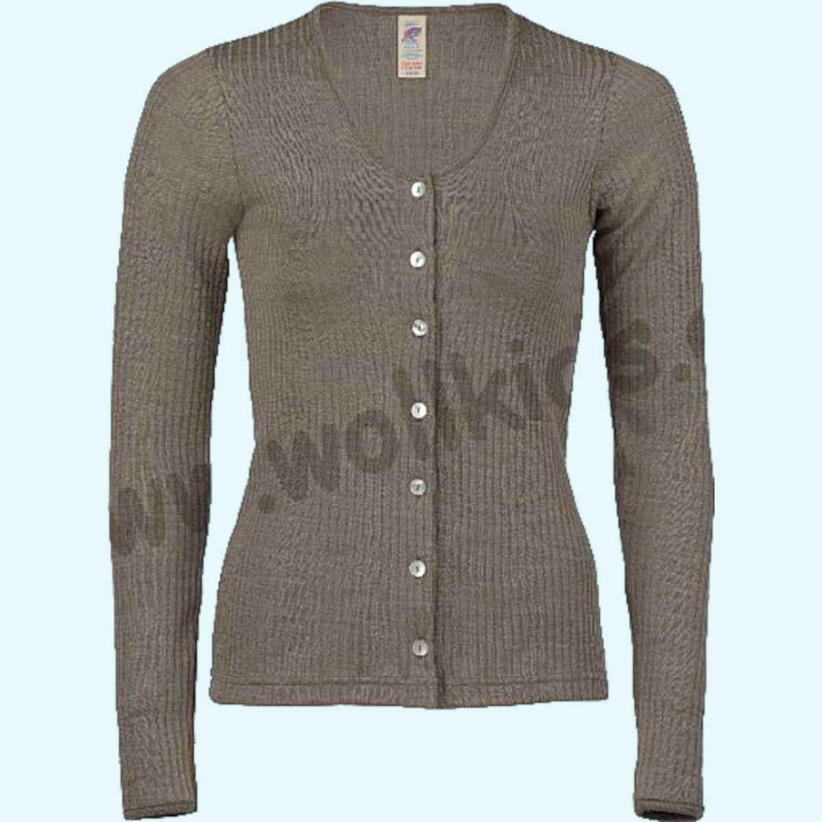 Damen Cardigan Wolle Seide Sondermodell GOTS