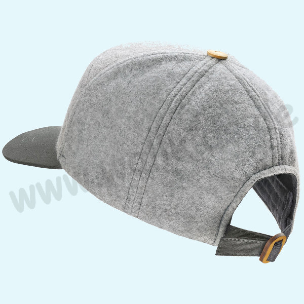 Super coole Baseball Cap Mark - Cappy - Baseball-Mütze - grau anthrazit von Disana