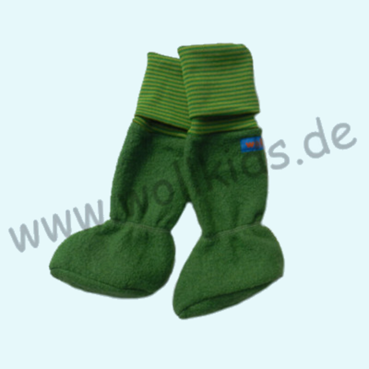 Tragestiefel fürs Baby - besonders für Tragekinder aus reinem Schurwollwalk 